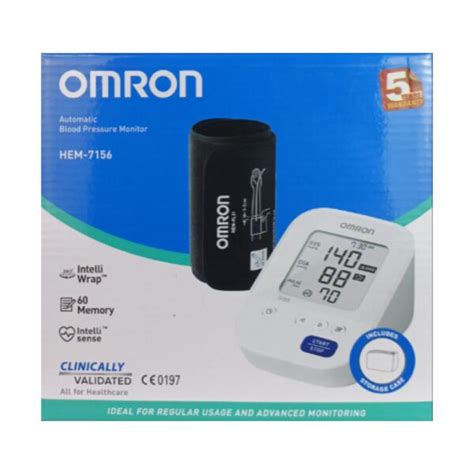 Omron HEM 7156 Automatic Blood Pressure Monitor Amesco Drug Online