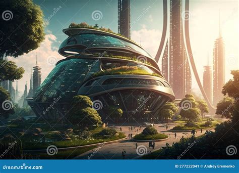 The Future Of Cities Is Here Utopian Vision Of A Green And Futuristic