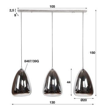 Missirola Pendelleuchte Altsilber H Lampe De Modern Ceiling