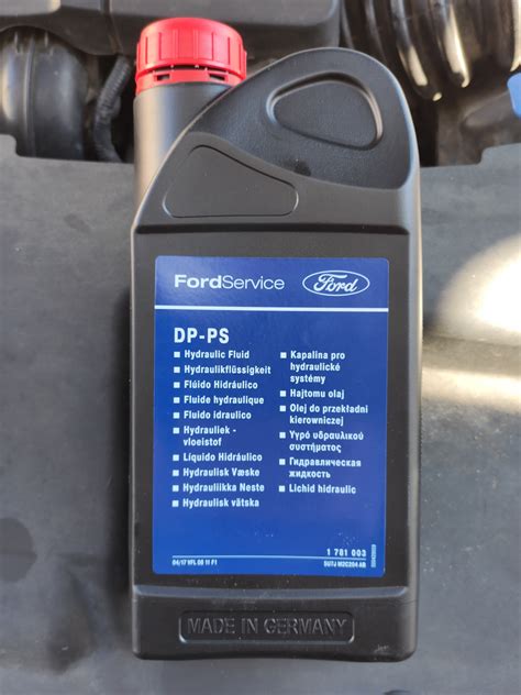 Оригинальная жидкость в ГУР для Ford Mondeo 4 2.0 МКПП — Ford Mondeo IV ...