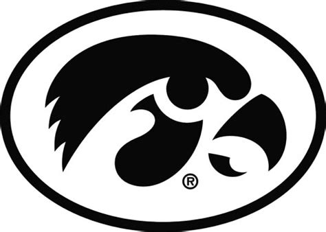 University of Iowa Logo | Iowa Hawkeyes Tigerhawk Logo