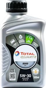 Total Energies Quartz 8000 NFC 5W 30 500ml Quartz 8000 NFC 5W 30