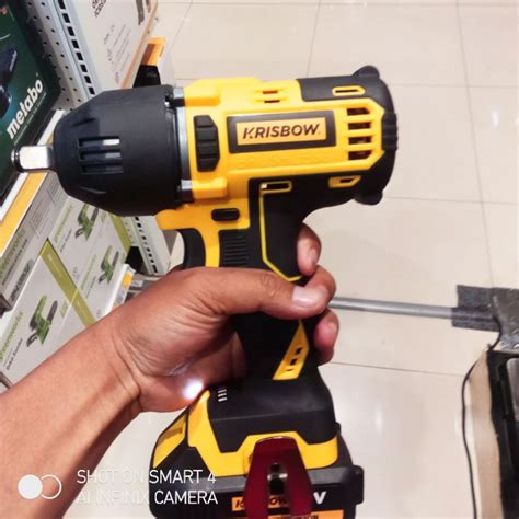 Jual Impact Wrench Krisbow 18 Volt Cordless Mesin Impact Krisbow