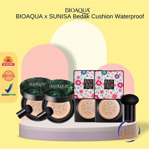 Jual Bioaqua X Sunisa Bedak Cushion Waterproof G Dan Beauty Cream