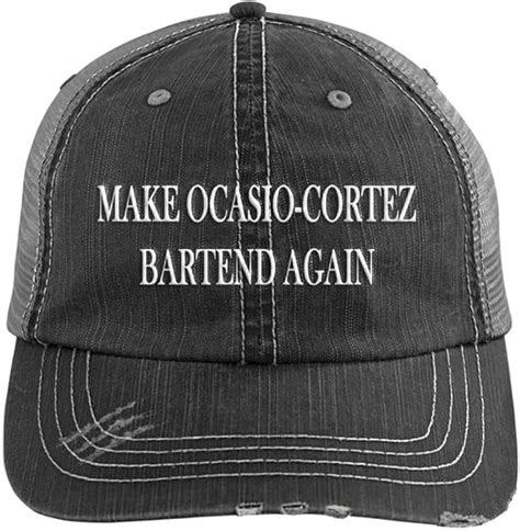 Pirda Make Ocasio Cortez Bartend Again Hat Funny Maba Anti Aoc Usa