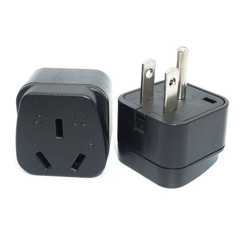 Australian New Zealand To Us Canada Japan Plug Adaptor Pin Aus China