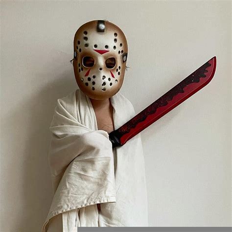 Disfraz De Jason Voorhees Para Halloween Viernes Modaellos