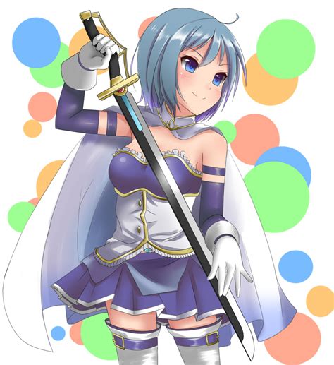 Miki Sayaka Mahou Shoujo Madokamagica Image By Pixiv Id 1817609