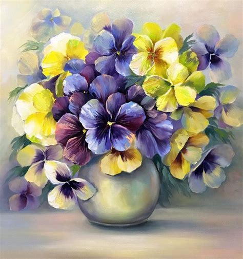 Pin by Modorova Svetlana on Цветы Floral painting Flower art