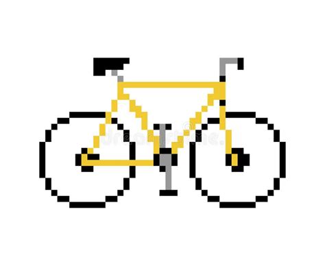 Pixel Art Icon Bicycle Stock Illustrations 164 Pixel Art Icon Bicycle