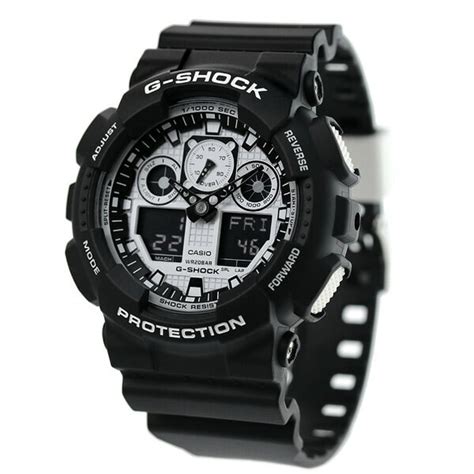 Zegarek męski Casio G Shock Original GA 100BW 1AER