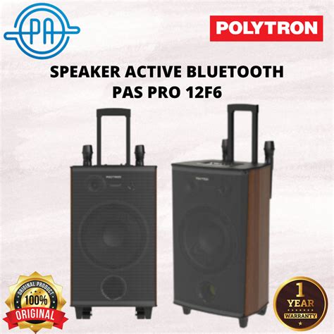 Jual SPEAKER MEETING POLYTRON PAS PRO 12F6 PASPRO 12F6 SPEAKER PORTABLE