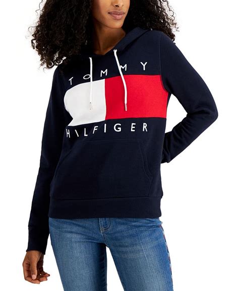 Tommy Hilfiger Logo Graphic Hoodie Macys