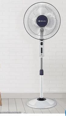 Bajaj Esteem Mm Decorative Pedestal Fan White Pack Of Off