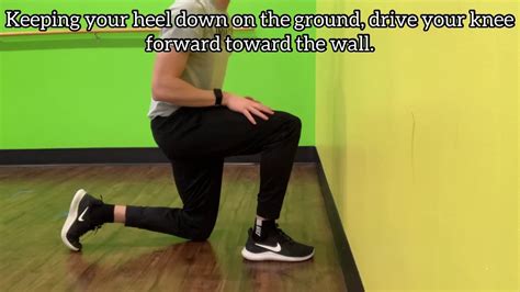 Ankle Dorsiflexion Mobility Test Youtube