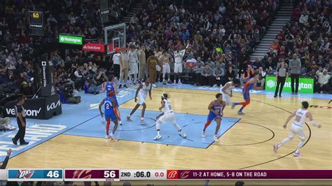 Last Second Field Goal Thunder Cavaliers NBA Official