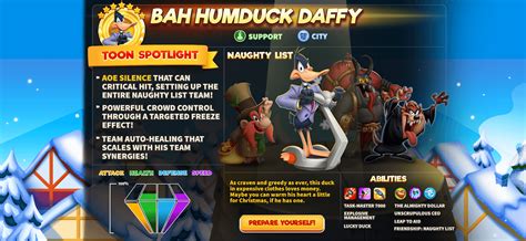 Event Overview Bah Humduck Daffy Looney Tunes World Of Mayhem