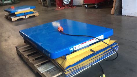 Bishamon Optimus 3K 3000 Lbs Hydraulic Scissor Lift Platform Table 48