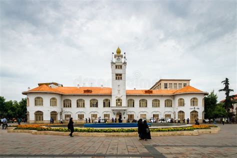 Landmark Building In The Main Square Of Rasht Iran Editorial Stock