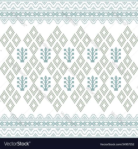 Seamless geometric background motif ulos batak Vector Image