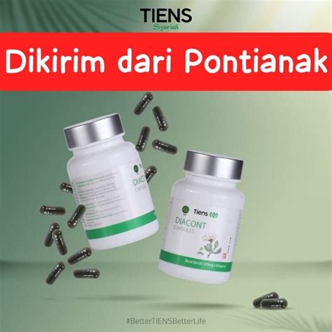 Jual Tiens Pontianak Vitamin Diabetes Tiens Tianshi Diacont