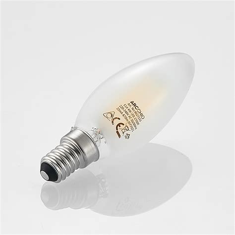 Żarówka LED E14 4W świeca matowa ściemniana Lampy pl