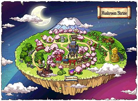 Zipangu Maplestory Hsmaplesea Maple Story Artwork Story Map