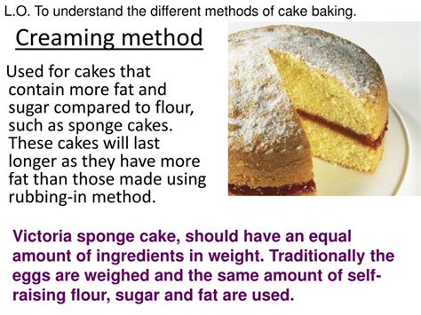 PPT - CAKE MAKING METHODS PowerPoint Presentation - ID:3728847