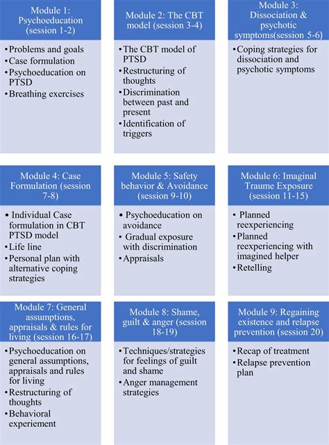 Frontiers Feasibility Of Trauma Focused Cognitive Behavioural Therapy