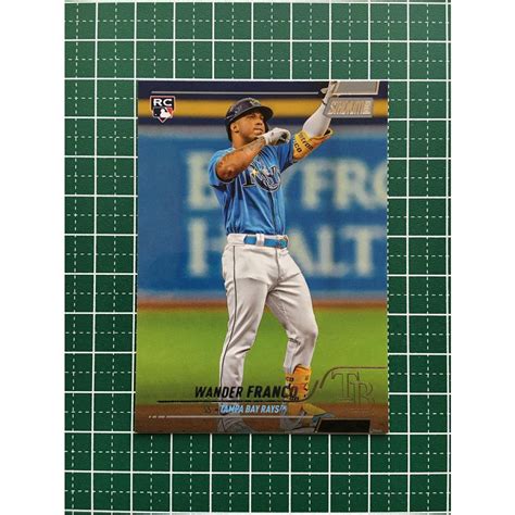 ★topps Mlb 2022 Stadium Club 100 Wander Franco Tampa Bay Rays ベースカード