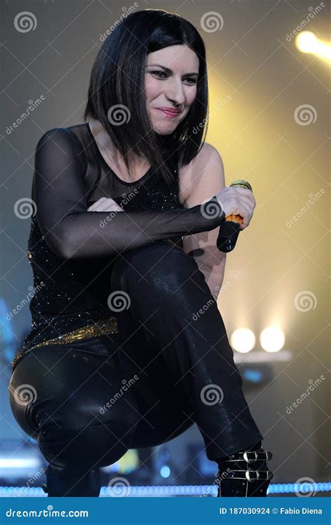 Laura Pausini Italian Singer Editorial Photo Cartoondealer