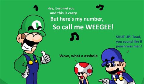 So Call Me Weegee By Luigikirby64 Weegee Super Mario Galaxy Call Me