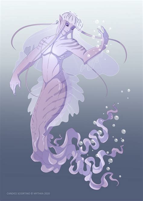 Purple Striped Jellyfish 23 By Mythka On Deviantart