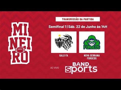 Campeonato Mineiro De Futebol Americano Galo Fa X Nova Serrana