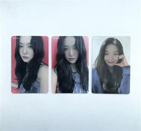 Red Velvet Seulgi 28 Reasons Unboxing Event Poster Book Photocards