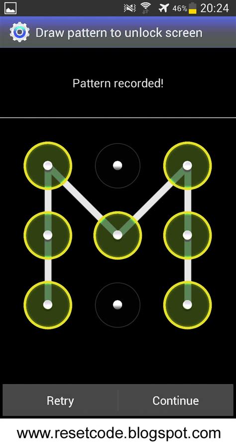 Reset Code How To Unlock Or Remove Samsung Galaxy Mobiles Pattern Lock