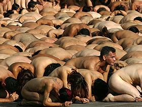 Venezuelans Pose Nude In Public