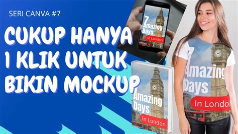 Tutorial Canva Cara Mudah Membuat Mockups Kaos Mug Kartu Nama Buku