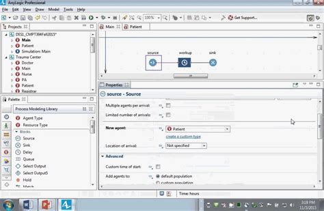 Brief Hands On Introduction To Discrete Event Modeling And Patient Flow