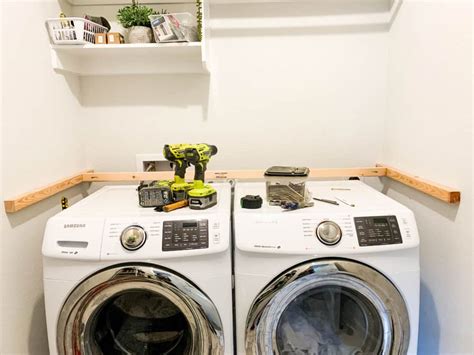 Diy Wood Laundry Room Counter Abby Web Services