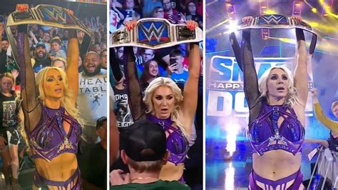 It Was Picture Perfect Charlotte Flair Reacts To Becoming The New