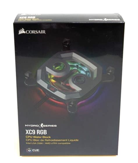 T Corsair Hydro X Series Xc Rgb Cpu Water Block Intel Lga Amd