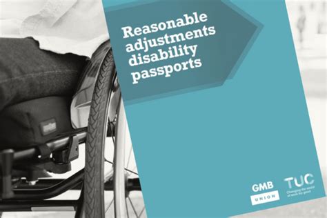 Gmb London Reasonable Adjustments Passport Landmark Help For Disabled Staff In Redbridge