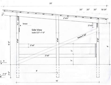 Horse Shed Plans