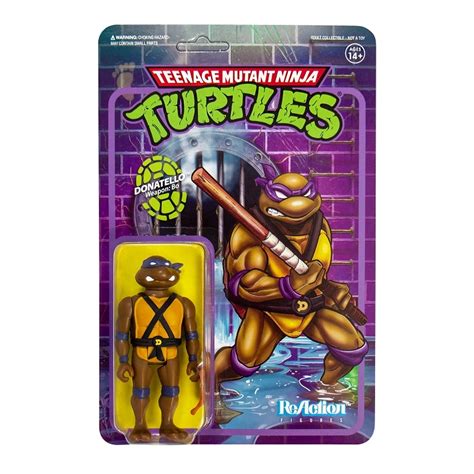 【再入荷】リ・アクション ティーンエイジ・ミュータント・ニンジャ・タートルズ Tmnt ドナテロ 映画・海外ドラマ スーパー7 イメージ画像2 映画・アメコミ・ゲーム