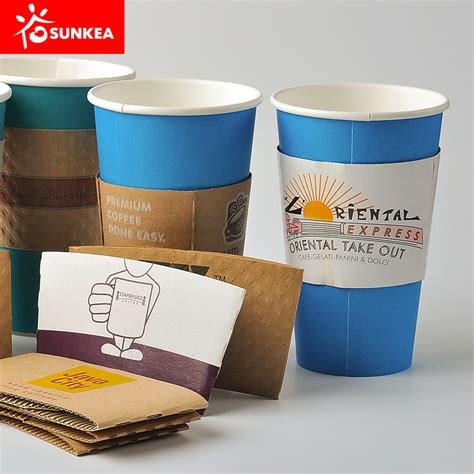 Reusable Custom Printed Paper Cup Sleeve Buy Printed Coffee Cup