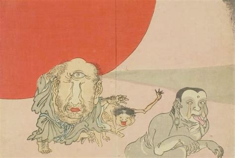 Hyakki Yagyō Night Parade Of One Hundred Demons Various Artists 18th Century Kawanabe