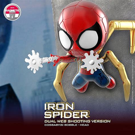 Jual Original Hot Toys Cosbaby Ironspider Iron Spider Spiderman Man Ht Avengers Infinity War