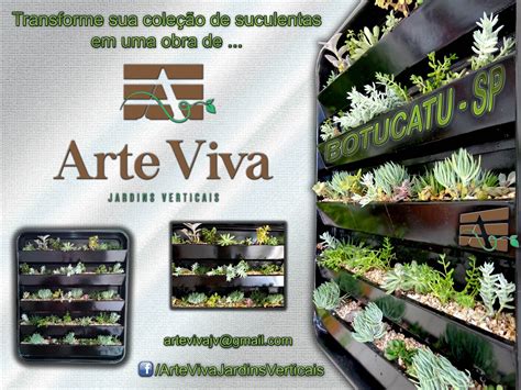 Art Viva Jardins - Arte Viva - Jardins Verticais | Botucatu SP