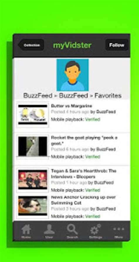 MyVidster for Android - Download